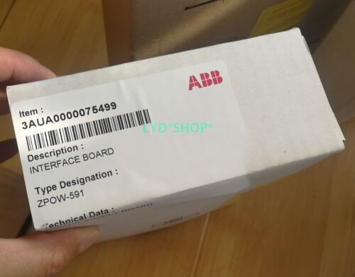 For Acs880 Series Inverter Zpow-591 Interface Board Brand New