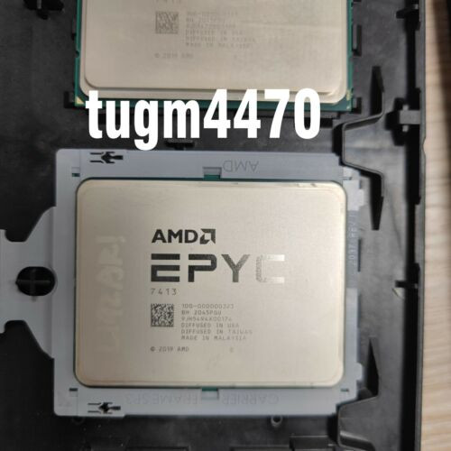 Amd Epyc 7413 Milan Cpu Processor 24 Cores 48 Ths 2.65Ghz 180W Socket Sp3