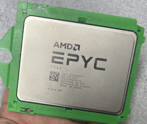 Amd Epyc 7542 Amd Epyc32 Core  2,9 Ghz (100-000000075) Cpu No Lock, Compatible