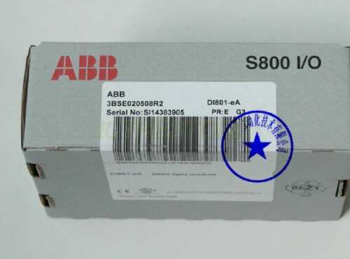 One New 3Bse020508R2 Di801-Ea Dcs S800L I/O