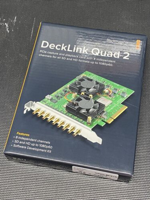 Blackmagic Design Decklink Quad 2 Capture And Playback Card 3G-Sdi