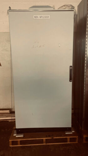 Hoffman Steel Enclosure 39" X 22" X 82" One Door Lights Fan   Csq