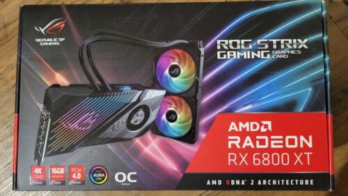 Asus Rog Strix Rx6800Xt-O16G Gaming Video Card