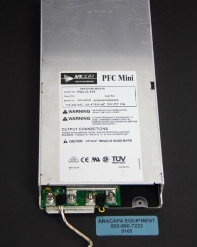 Vicor Pm2-03-515 Pfc Mini Switching Power Supply 300Vdc 47- 500Hz Used (9165)K