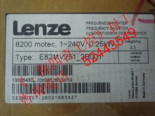 1Pcs 100% Tested      200V 0.25Kw E82Mv251-2B001