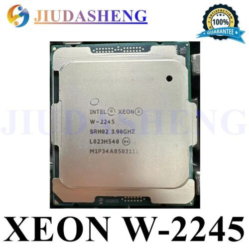 Intel Xeon W-2245 3.90Ghz 8-Core 16.5Mb 155W Lga-2066 C422 Cpu Processor Srh02