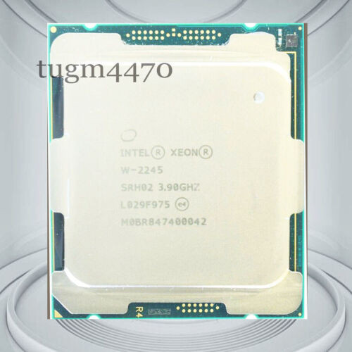 Intel Xeon W-2245 Srh02 3.90Ghz 8-Core 16.5Mb 155W Lga-2066 C422 Cpu Processor