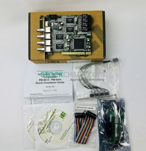 Iei Ivc-268G-R20 Pci Video/Audio Hybrid Capture Card