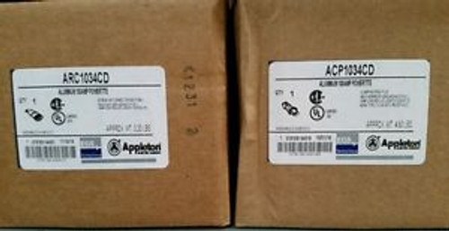 New Appleton Acp1034Cd 100Amp Plug And Arc1034Cd 100Amp Connector