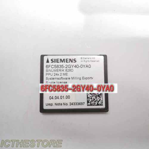 Good 6Fc5835-2Gy40-0Ya0 828D Ppu 24X.2 Me