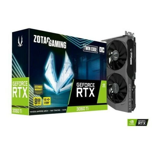 Zotac Gaming Geforce Rtx 3060 Ti Twin Edge Oc Lhr Zt-A30610H-10Mlhr Nib