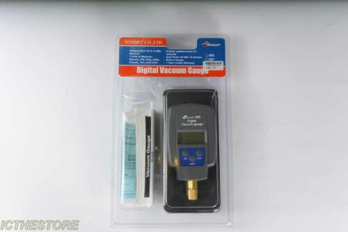 New Summit-605 Digital Vacuum Gauge