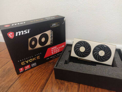 Amd Msi Radeon Rx 5700 Evoke Gpu - 8 Gb Gddr6 - 3X Displayport - 1X Hdmi