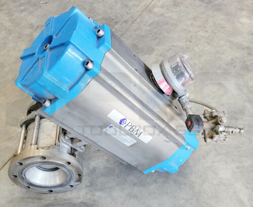 Pbm Pavbl253Sm-0270 Actuator W/ Quartz Qn2Lp03Sdm & Asco Ef8321G1