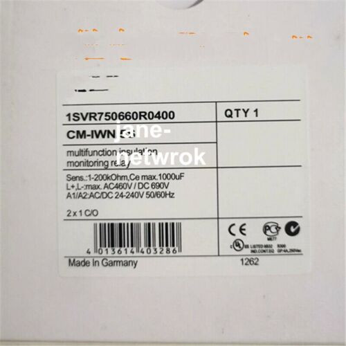 1Pc For New Cm-Iwn.5S 1Svr750660R0400