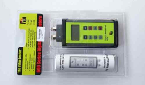 Digital Manometer 655L 100Psi Tpi-655L Liquid / Air Differential Pressure Gauge