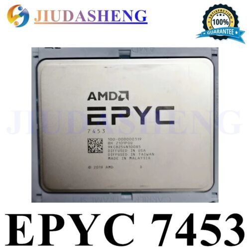 Amd Milan Epyc 7453 2.75Ghz 28-Core 64Mb Sp3 Cpu Processor 225W No Vendor Lock