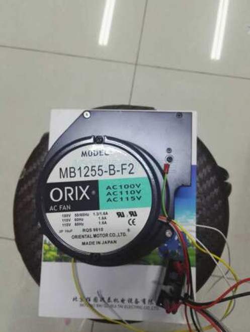 One For Orix Mb1255-B-F2 Fan Ac100/110/115V 1.3/1.6A 120Mm 90 Warranty By Dhl