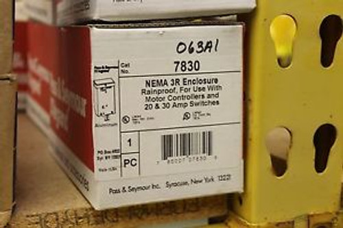 LOT OF 10 New Pass & Seymour Rainproof Enclosure 7830 3R 30A