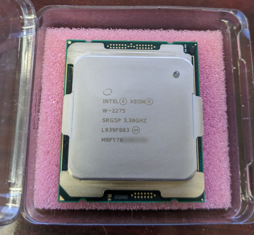 Cpu:  Intel Xeon W-2275 Srgsp 3.30Ghz 14 Core Lga-2066