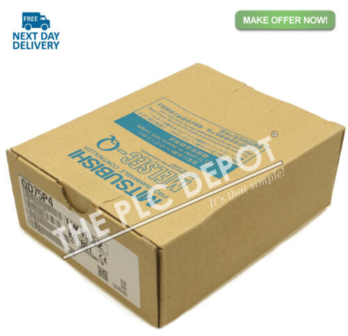 New Sealed Mitsubishi Qd75P4 Positioning Unit 4-Axes Open Collector Output