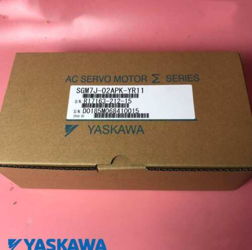 1Pc Sgm7J-02Apk-Yr11 200V 2.0A 200W Ac Servo Motor Ship Dhl