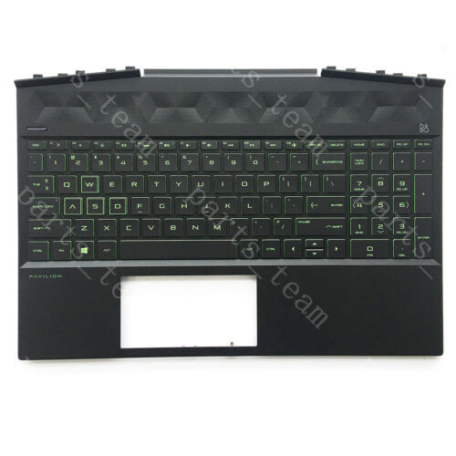 New For Hp Pavilion 15-Dk Tpn-C141 Palmrest Upper Case Backlit Keyboard