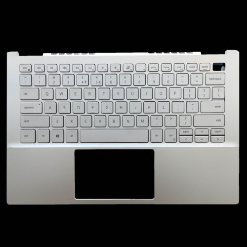 For Dell Inspiron 13 5390 13.3" Palmrest Upper Case Backlit Keyboard Silver