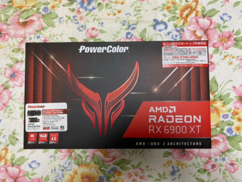 Power Color Amd Radeon Rx6900Xtax Rx6900Xt 16Gbd6-3Dhe / Oc Graphics Card Japan