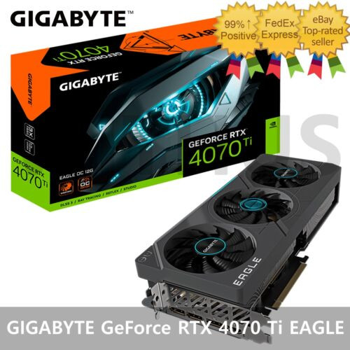 Gigabyte Nvidia Geforce Rtx 4070 Ti Eagle Oc D6X 12Gb Gaming Graphics Card