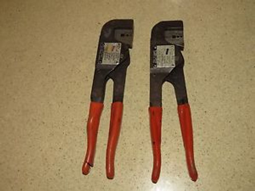 ^^ LOT OF TWO THOMAS & BETTS WT-231 / WT-683  CRIMPING CRIMPER TOOLS   (XXY)