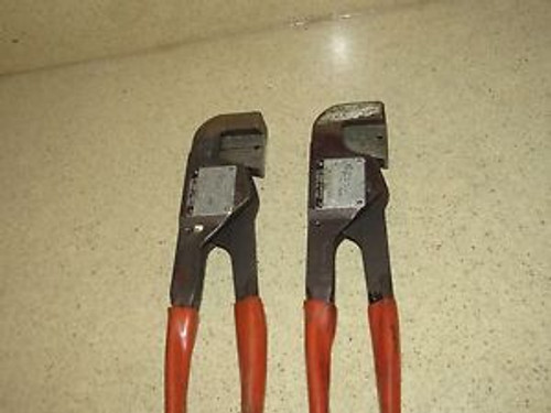 ^^ LOT OF TWO THOMAS & BETTS WT-200  CRIMPING CRIMPER TOOLS   (WWW)