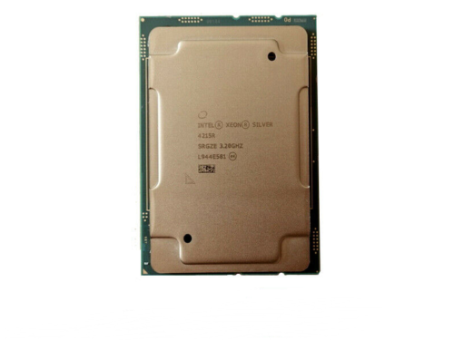 Intel Xeon Silver 4215R Processor 8-Core 3.20Ghz Cpu 11M 130W Max 4.00 Ghz Srgze