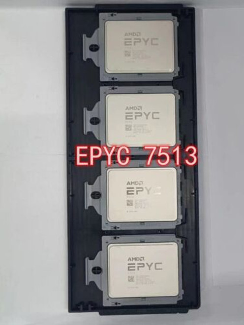 Amd Epyc 7513 32 Cores 64 Ths 2.6Ghz Up To 3.65Ghz 200W Cpu Processor