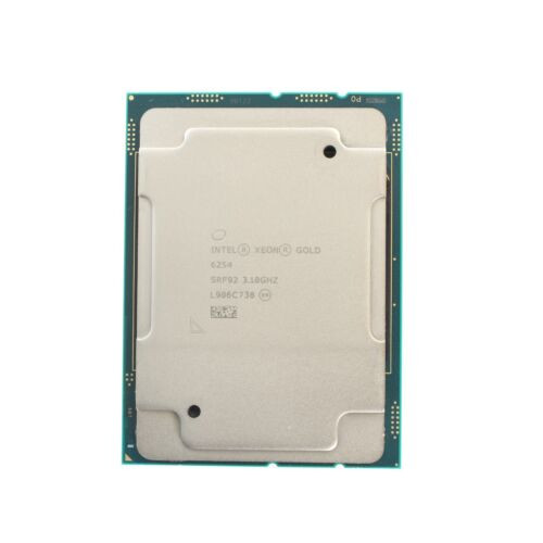 Intel Xeon Gold 6254 Cpu Processor 18 Core 3.10Ghz 24.75Mb L3 Cache 200W Srf92