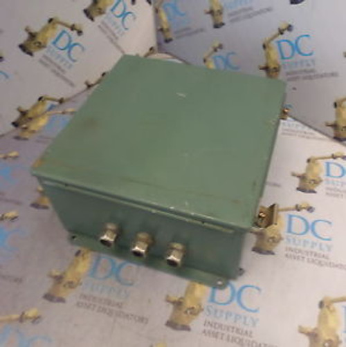 HOFFMAN A-1212CH HINGE-COVER JUNCTION BOX ENCLOSURE 12 X 12 X 6