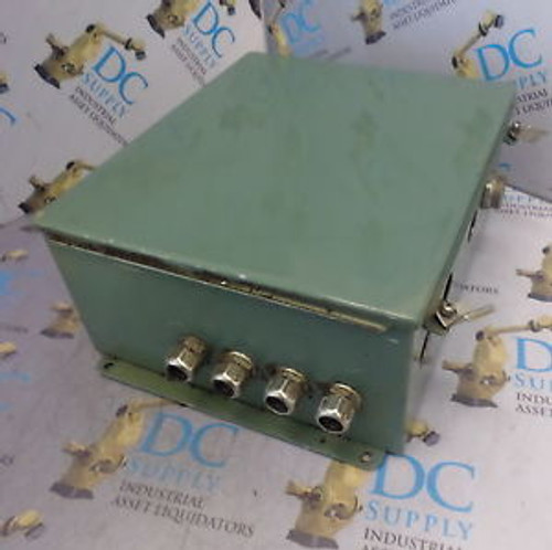 HOFFMAN A-1412CH HINGE-COVER JUNCTION BOX ENCLOSURE 14 X 12 X 6