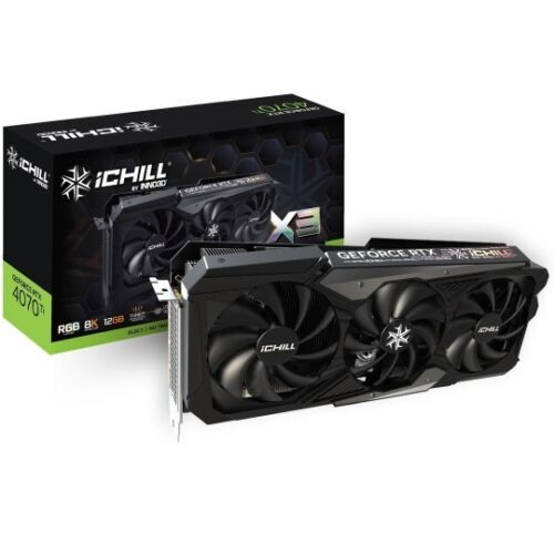 Inno3D Nvidia Geforce Rtx 4070 Ti Ichill X3 12Gb Gddr6X Graphics Card