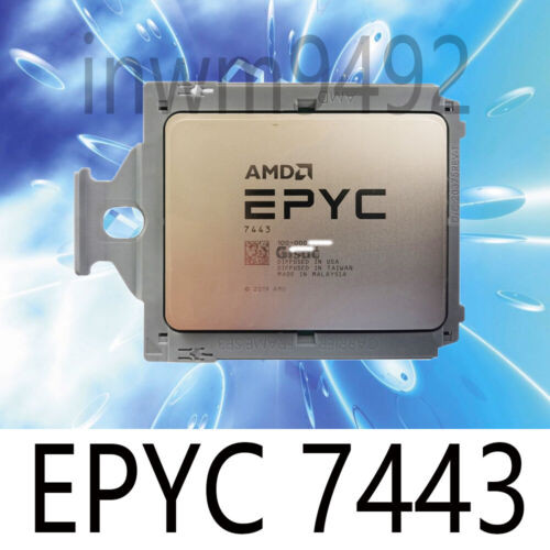 Amd Milan Epyc 7443 2.85G 24 Core 48 Th 128Mb 200W Processor