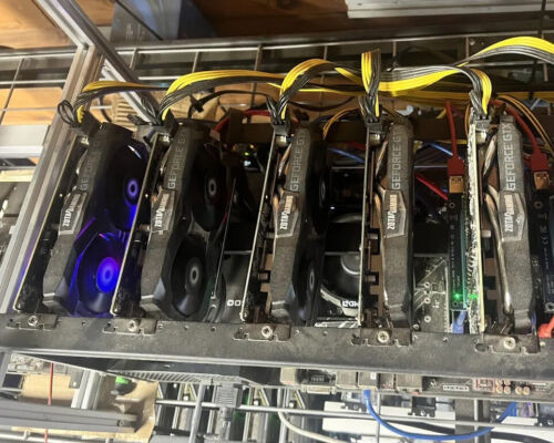 Gpu Mining Rig With 5-1660S