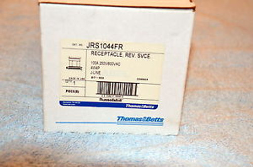 T & B Russellstoll 100A Rececptacle,  Jrs1044Fr New In Box