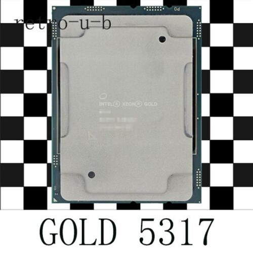 Intel Xeon Gold 5317 12 Cores 24 Ths 3.0Ghz Srxxm Lga3647 Cpu Processors