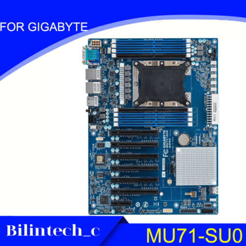 For Gigabyte Mu71-Su0 Lga2011 128Gb C612 Vga Ddr4 Motherbroad Test Ok