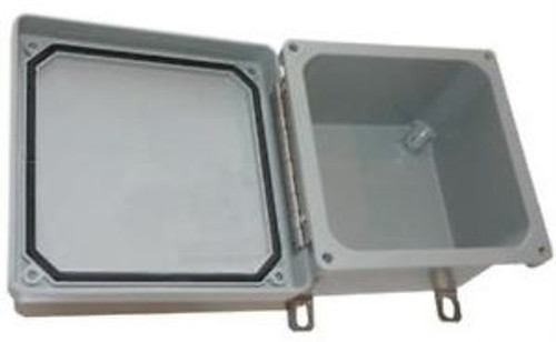 No. 34M2298 Bud Industries Nf-6612 Enclosure Junction Box Fiberglass Gray No. 34M2298 Bud Industries Nf-6612 Enclosure Junction Box Fiberglass Gray