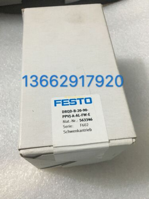 1Pcs Festo Rotary Cylinder Drqd-B-20-90-Ppvj-A-Al-Fw-E (563346)