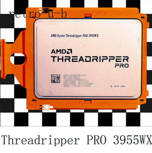 Amd Ryzen Thripper Pro 3955Wx 3.9Ghz 16 Core Interface Swrx8 Cpu Processor