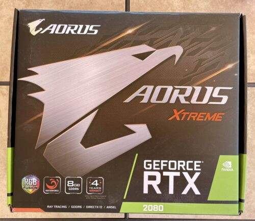 Gigabyte Aorus Xtreme Geforce Rtx 2080 8Gb