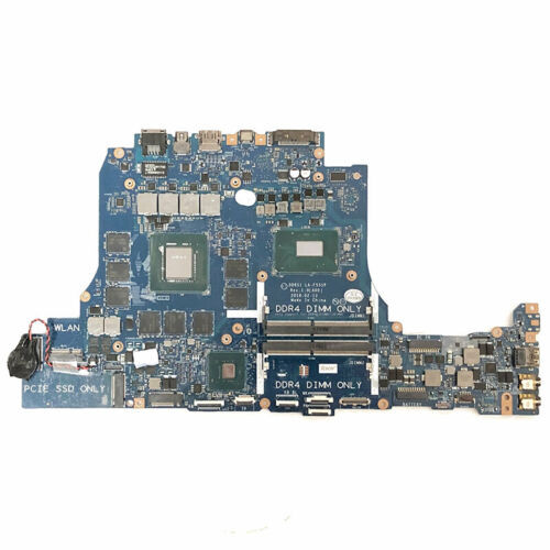 For Dell Alienware 17 R4 Motherboard La-F551P I7-8750H Mainboard 0D3R1D D3R1D