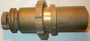 Pauluhn #6010Bp-125, 60 Amp, 3 Prong Plug, Brass, Marine Rated,