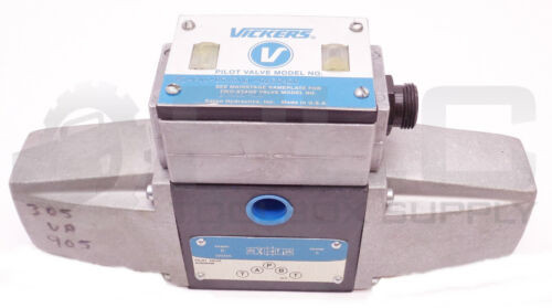 New Vickers F3-Pa5-Dg4S4Lw-016C-50 Pilot Valve 27039-Jm W/2 Coils